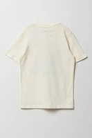 T-shirt à imprimé Minecraft Movie pour enfants