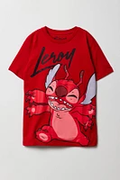 T-shirt à imprimé Leroy & Stitch pour enfants