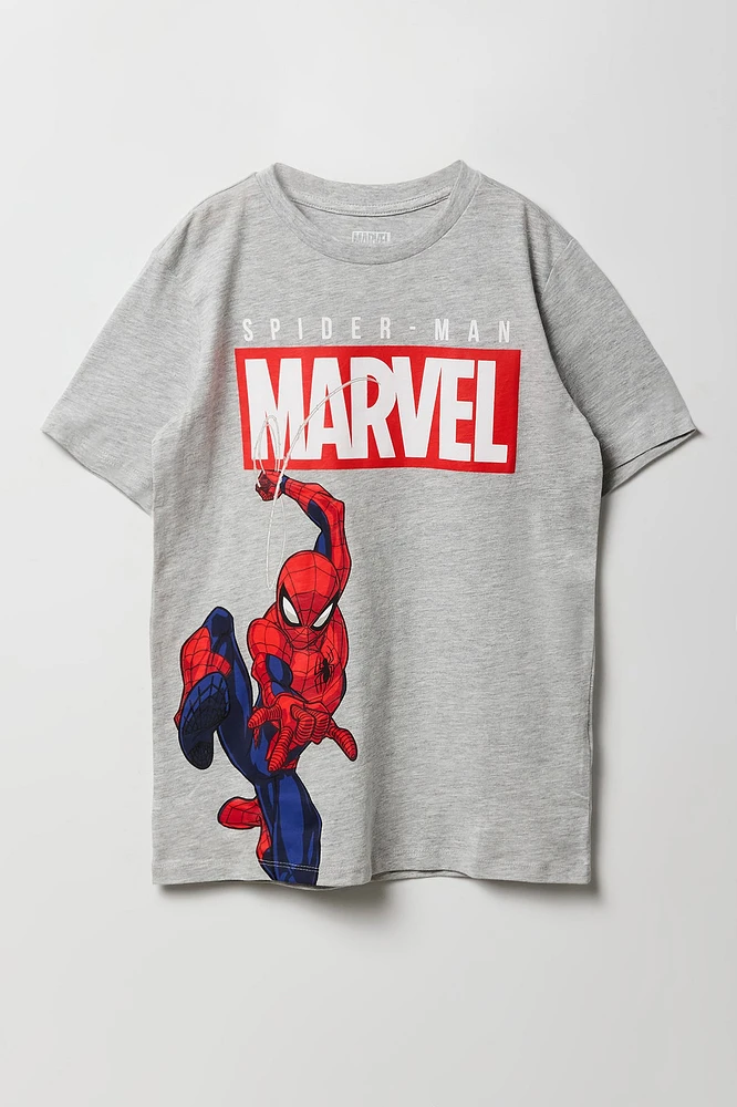 T-shirt à imprimé Spiderman pour enfants