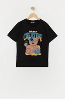 Boys Creative Teddy Graphic T-Shirt
