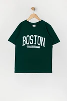 Girls Boston Graphic T-Shirt
