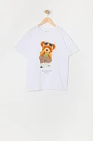 Boys Stay Fresh Teddy Graphic T-Shirt