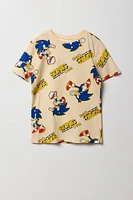 Kids Sonic & Shadow Print T-Shirt