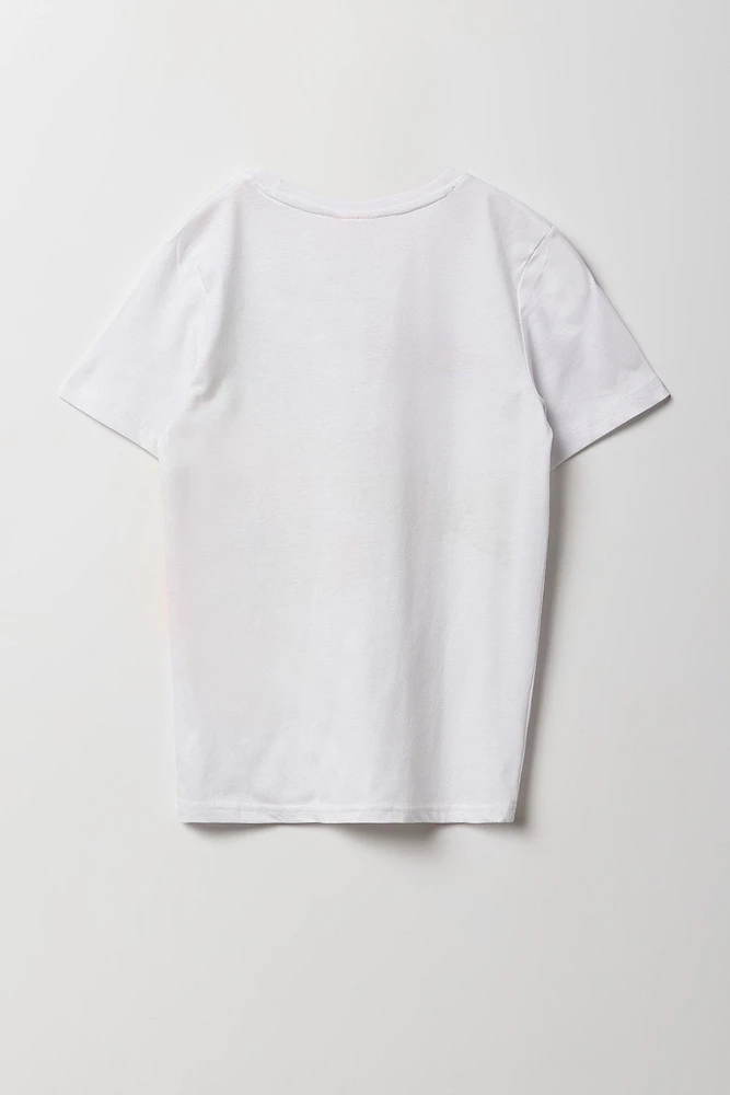 T-shirt à imprimé Michelangelo pour enfants