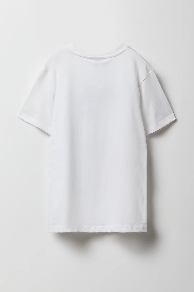 T-shirt à imprimé Sonic pour enfants