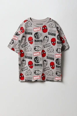 T-shirt à imprimé Marvel pour enfants