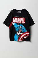 T-shirt à imprimé Captain America pour enfants