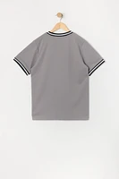 Boys Boston Graphic Mesh Baseball Jersey