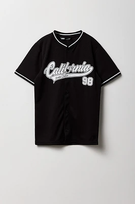 Boys Graphic Mesh Baseball Jersey