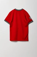 Jersey de baseball en filet imprimé pour garçon