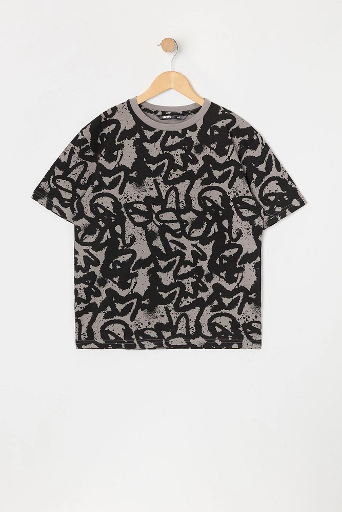 Boys Abstract Print T-Shirt