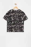 Boys Abstract Print T-Shirt