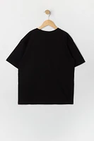 Boys Colourblock Zip Pocket T-Shirt