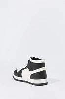 Boys Colourblock High Top Sneaker