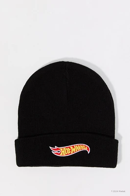 Tuque en tricot à imprimé Hot Wheels™ pour garçon