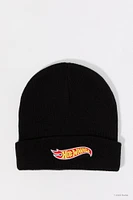 Tuque en tricot à imprimé Hot Wheels™ pour garçon