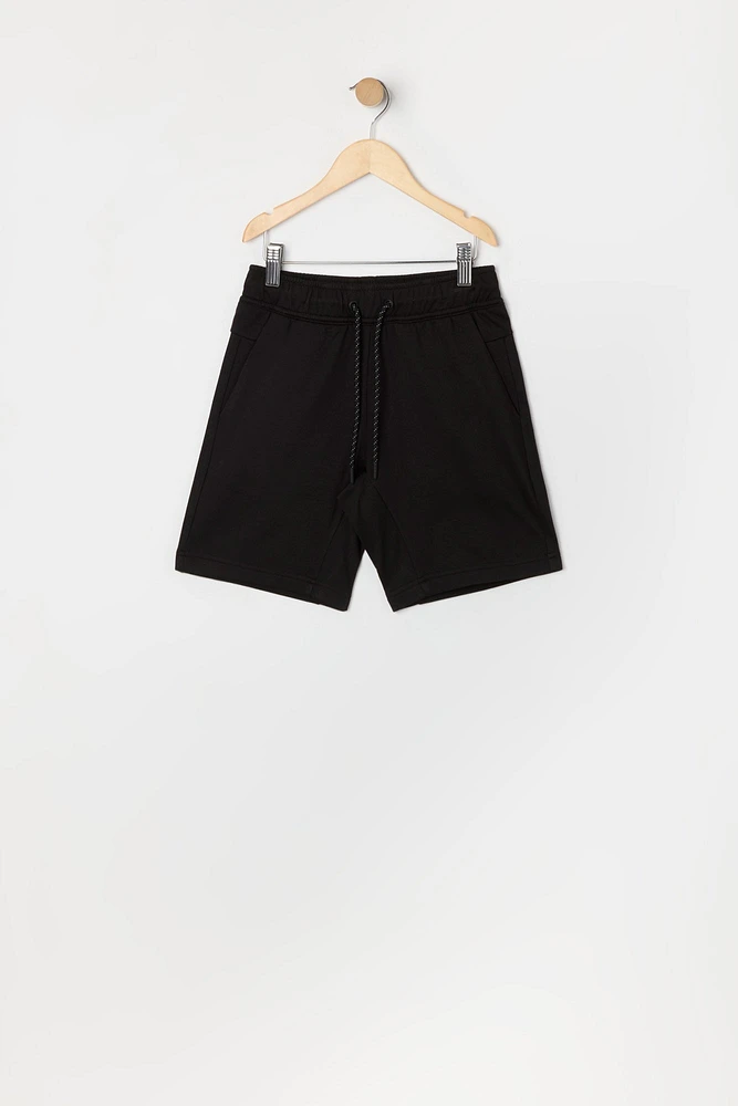 Boys Active Soft Drawstring Short