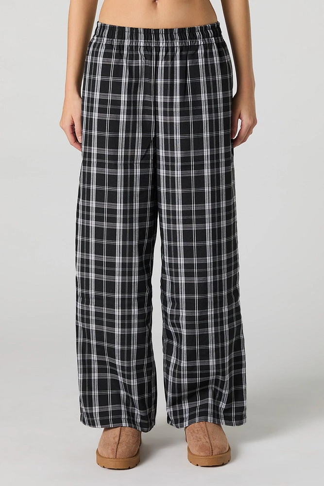 Plaid Pajama Pant
