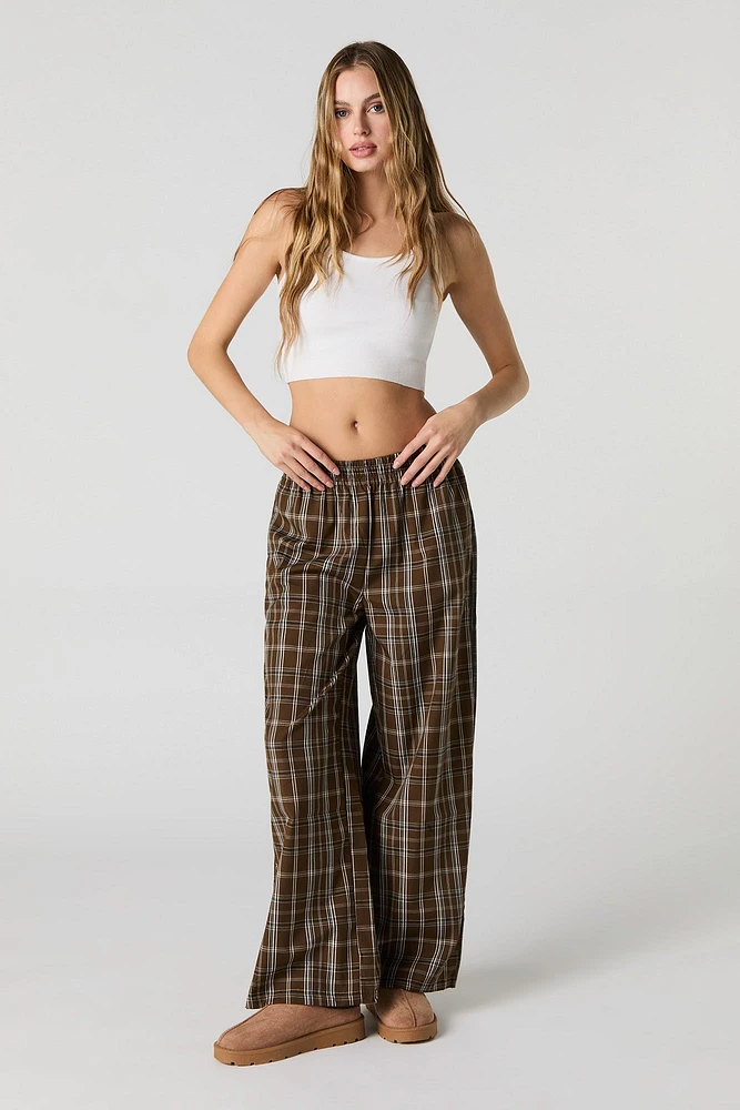 Pantalon de pyjama à carreaux