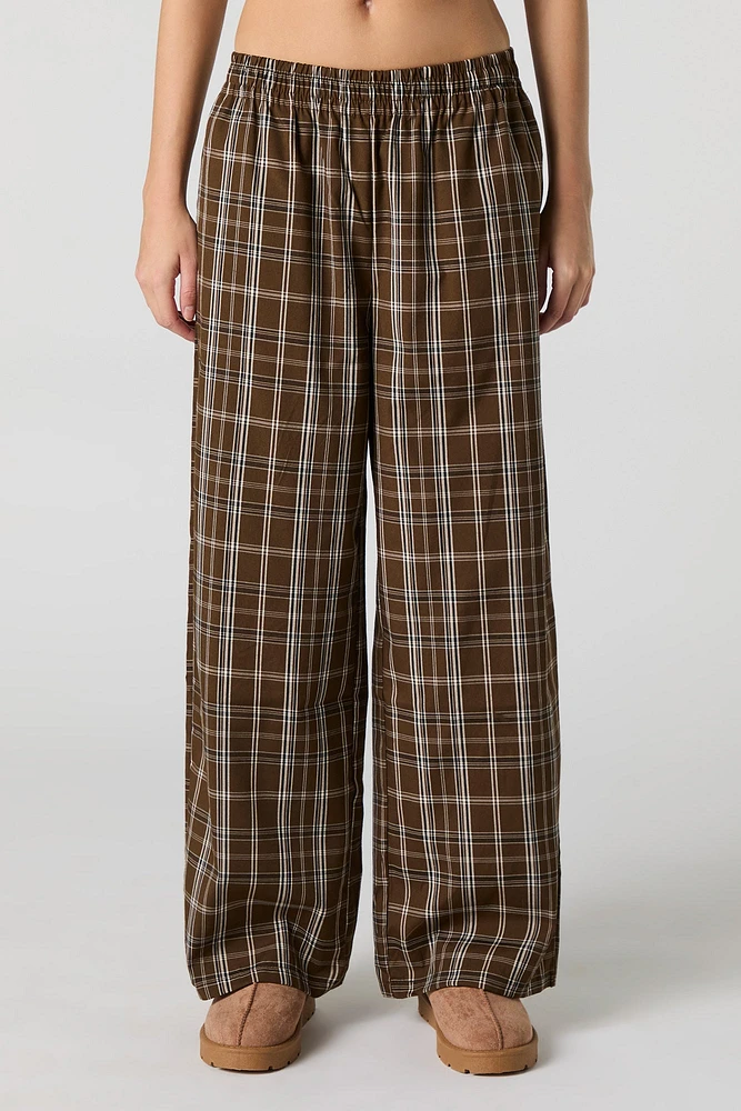 Pantalon de pyjama à carreaux