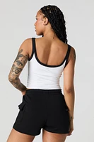 Fleece Cargo Short