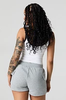 Short cargo en molleton