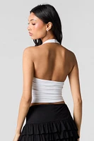 Camisole bain-de-soleil à encolure carrée