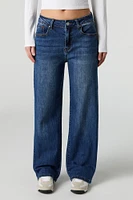 Dark Wash Straight Leg Jean