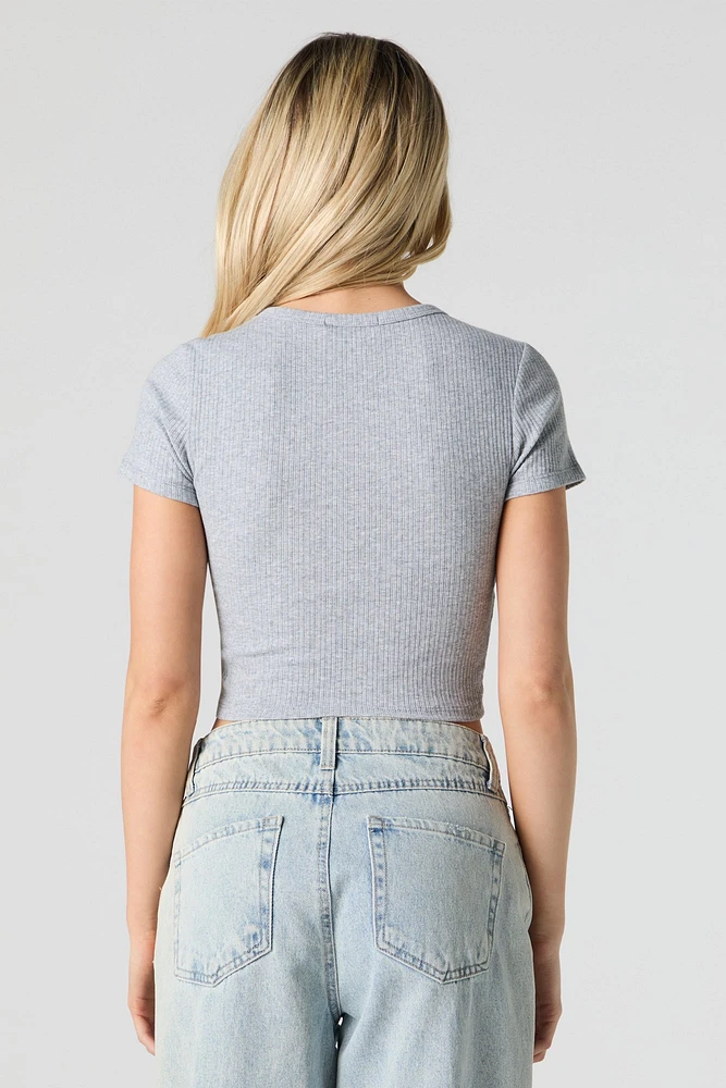 Ribbed Baby Tee
