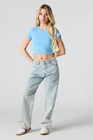 Ribbed Baby Tee