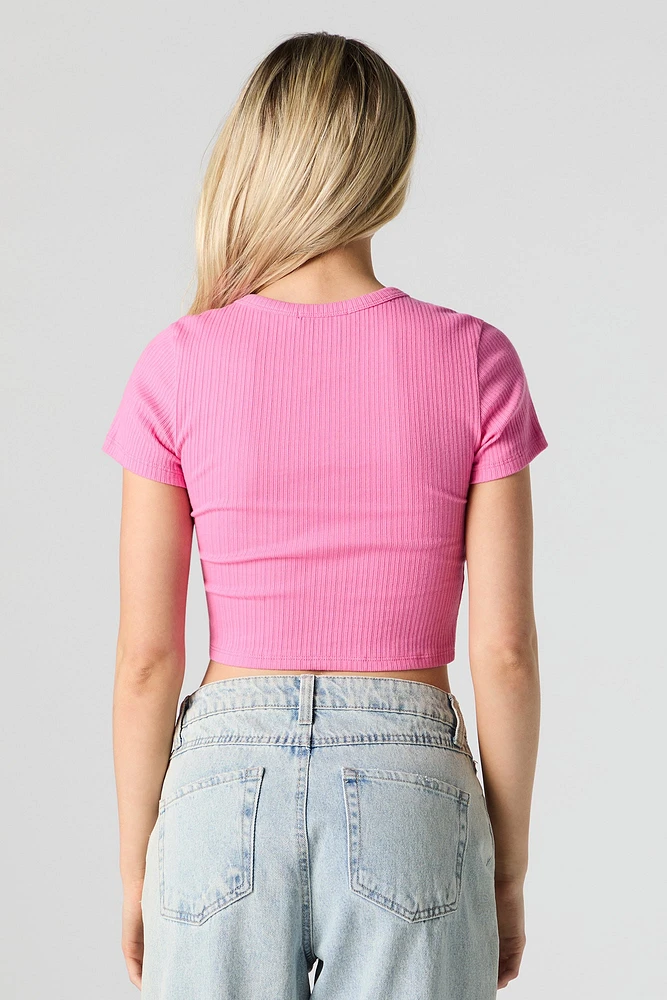 Ribbed Baby Tee