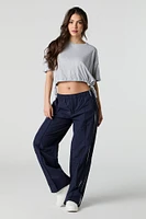 Drawstring Side Oversized T-Shirt