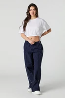 T-shirt surdimensionné avec taille coulissante latérale