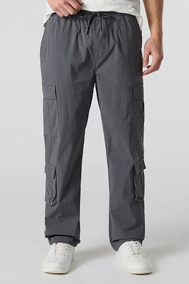 Pantalon cargo en nylon
