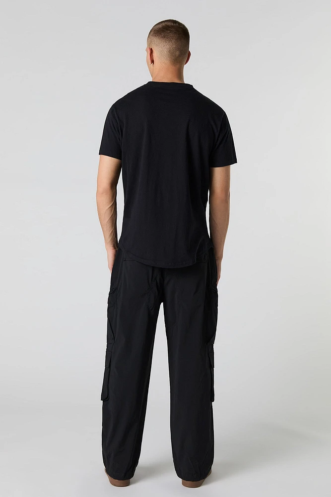 Nylon Zip Pocket Cargo Pant