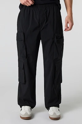 Nylon Zip Pocket Cargo Pant