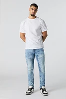 Stretch Moto Skinny Jean