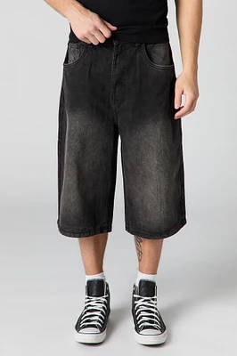 Vintage Wash Denim Jort