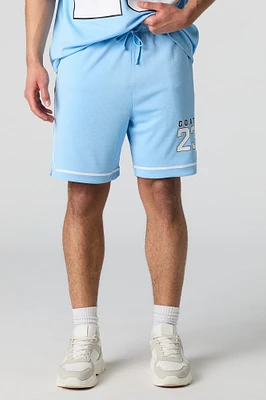 Graphic Mesh Athletic Short