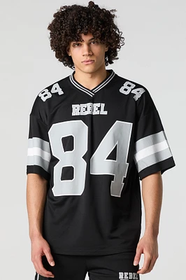 Jersey sport en filet imprimé
