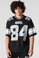 Jersey sport en filet imprimé
