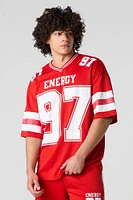 Graphic Mesh Athletic Jersey