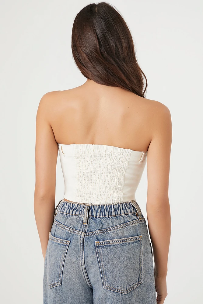 Jean Inspired Tube Top