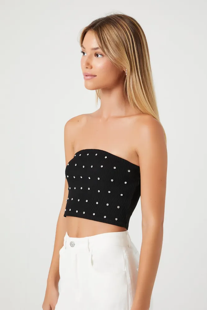 Rhinestone Tube Top