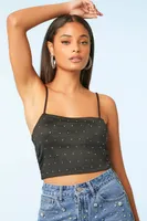 Rhinestone Cropped Cami