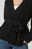 Belted Wrap Cardigan