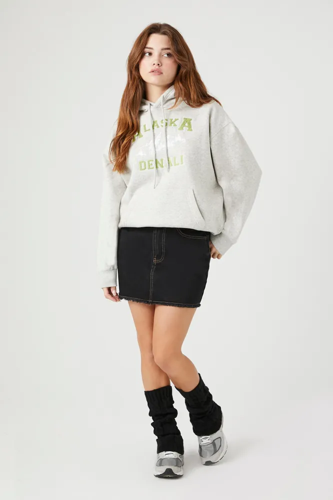 Alaska Chenille Embroidered Hoodie