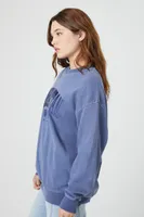 Manhattan Embroidered Fleece Sweatshirt