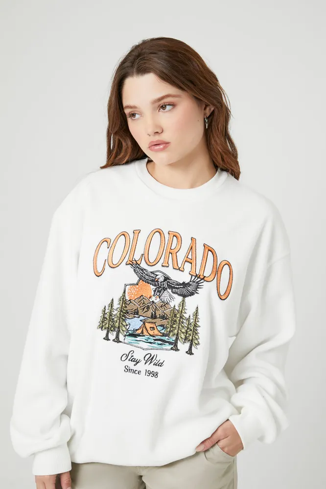 Colorado Embroidered Fleece Sweatshirt