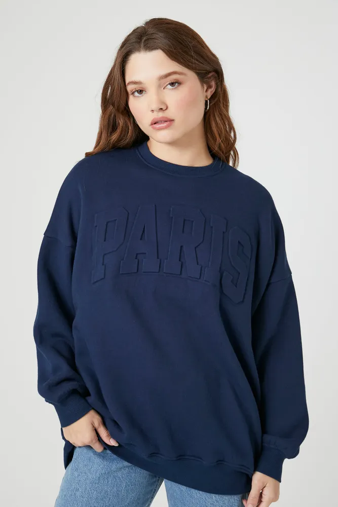 Paris Embroidered Sweatshirt